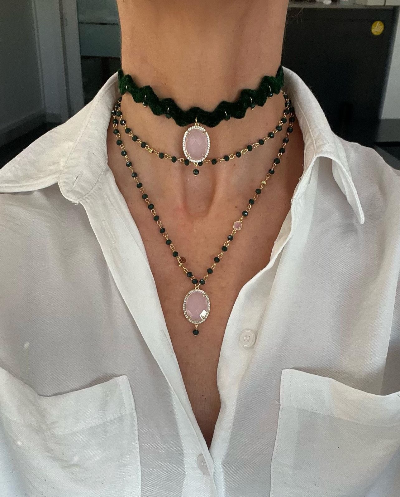 Choker camafeo