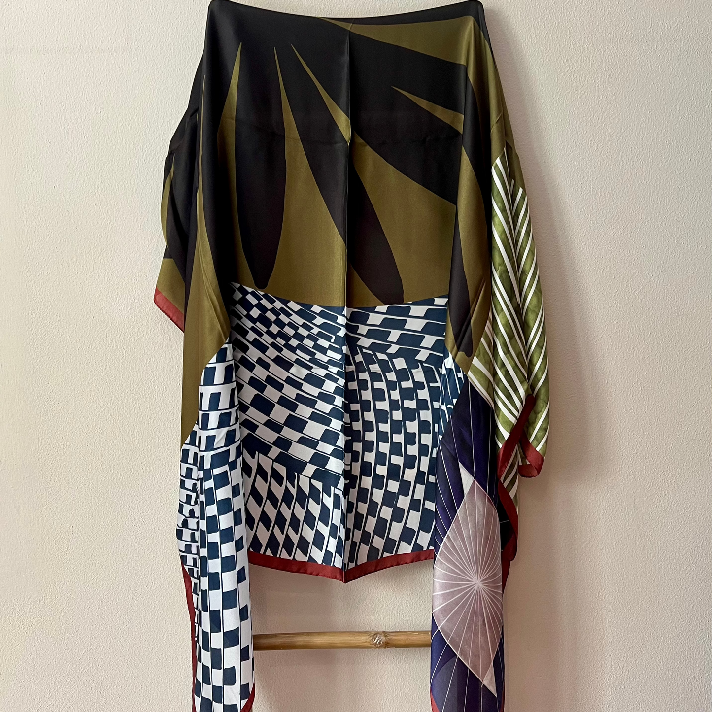 Maxi foulard in seta 