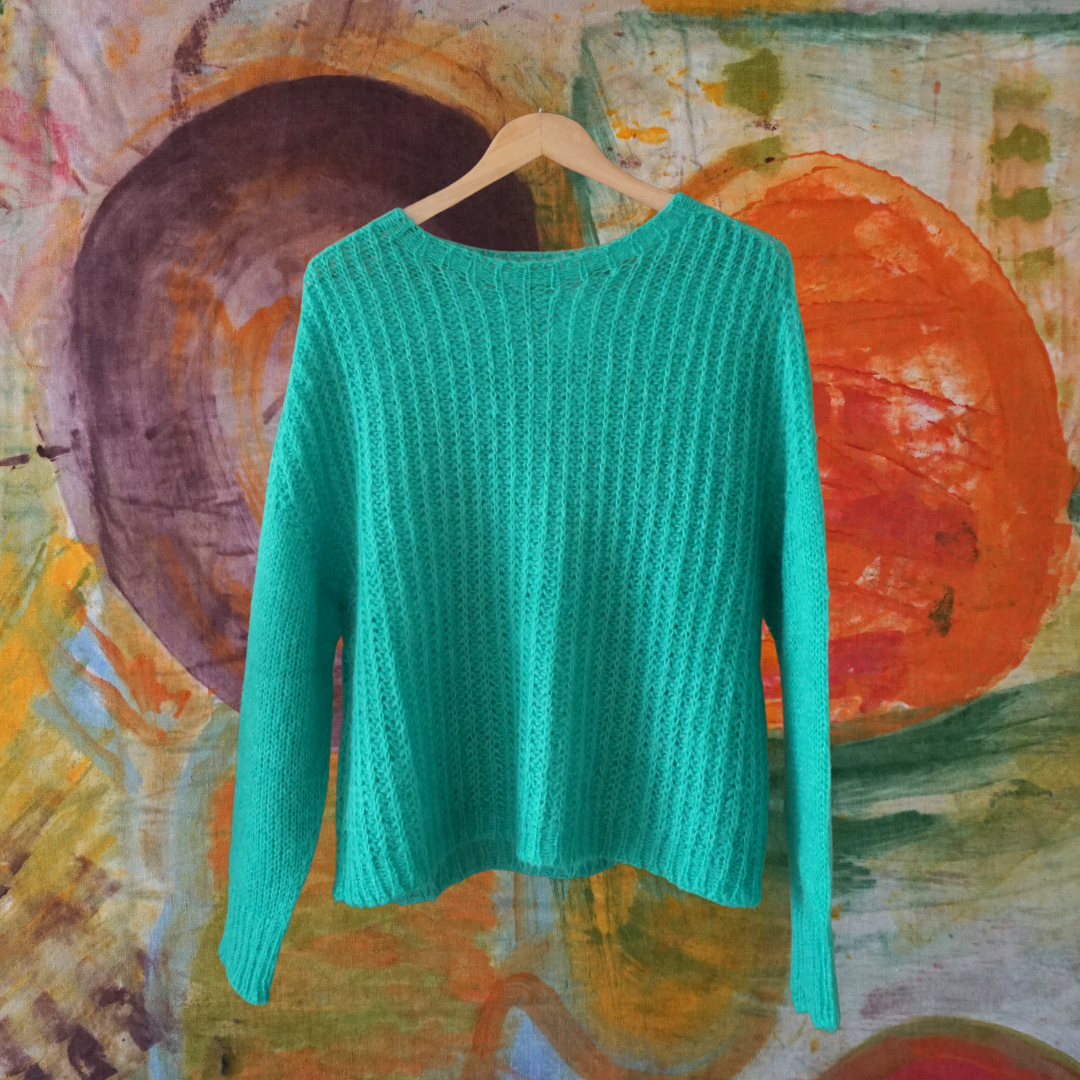 Maglia Lola's Mohair verde