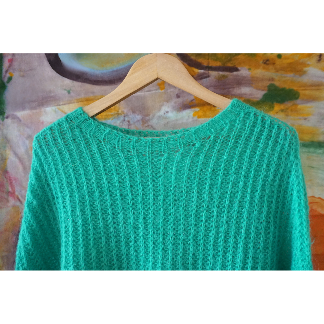 Maglia Lola's Mohair verde