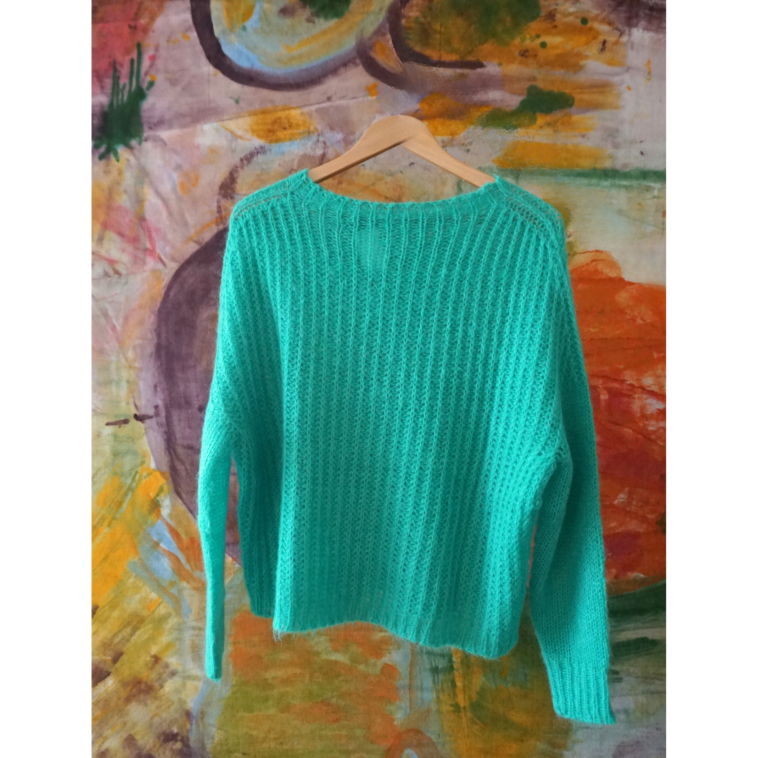 Maglia Lola's Mohair verde